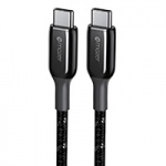 Cáp Mazer Slimmer Yet USB-C to C PD100W (PL3PRO-C2C250) 2m5