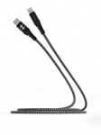 Cáp HyperDrive Touch USB-C to Lightning (HD-CLB523) 2M