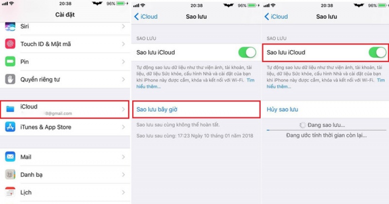 7+ Cách sao lưu iPhone ĐƠN GIẢN, NHANH CHÓNG nhất