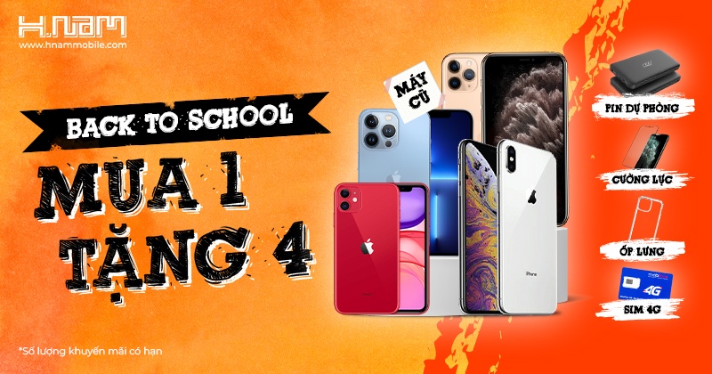 BACK TO SCHOOL - MUA 1 TẶNG 4