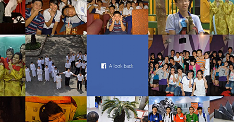 Bạn có thể chỉnh sửa video ghi lại lịch sử trên Facebook từ “Look Back”