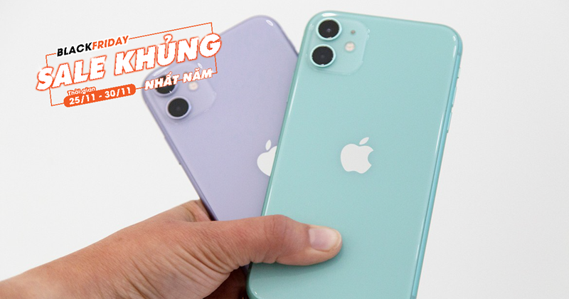 Black-Friday: Thời điểm vàng để sắm iPhone 11 chính hãng