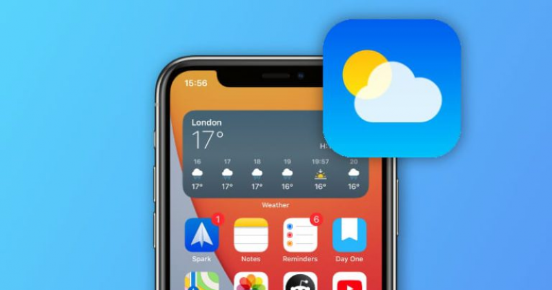 Bỏ túi ngay mẹo nhận thông báo trời chuyển mưa trên iPhone 