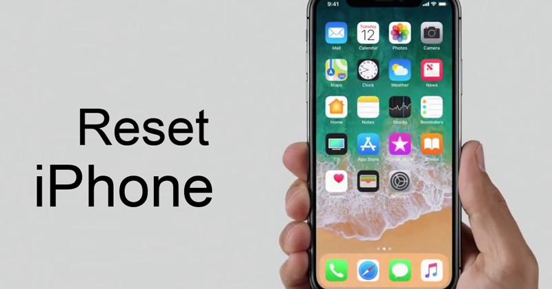 Cách Reset iPhone, Khôi Phục Cài đặt Gốc iPhone khi bị gặp lỗi, treo máy