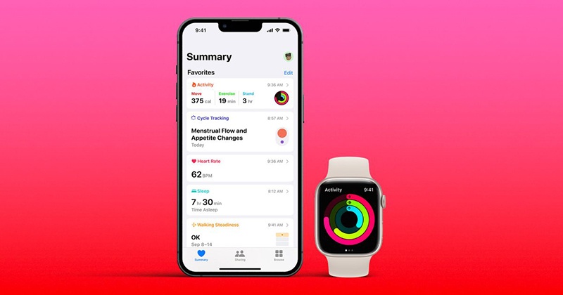 Cách tận dụng tối đa Apple Health trên iPhone và Apple Watch