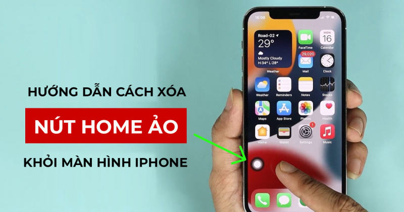 CÁCH XÓA NÚT HOME ẢO KHỎI MÀN HÌNH IPHONE ĐƠN GIẢN NHẤT