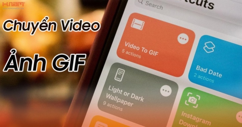 Chuyển đổi video thành ảnh GIF trên iPhone cực kì đơn giản