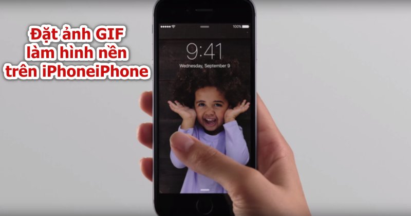 Đặt ảnh GIF làm hình nền trên iPhone