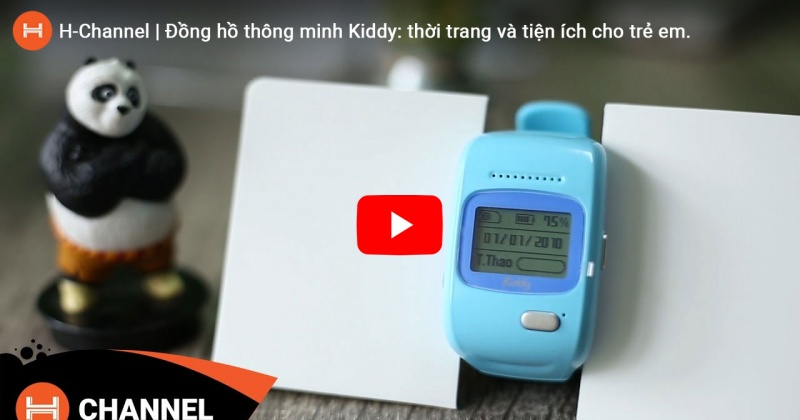  Đồng hồ thông minh Kiddy: thời trang và tiện ích cho trẻ em. 