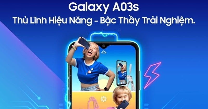 Galaxy A03s vừa trình làng đã làm thổn thức bao tín đồ Samsung