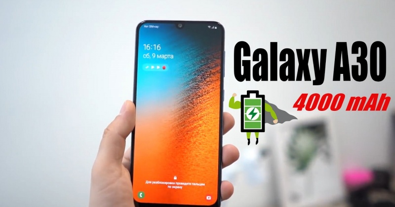 Galaxy A30: Màn hình Infinity-U, Camera kép, pin 4000 mAh