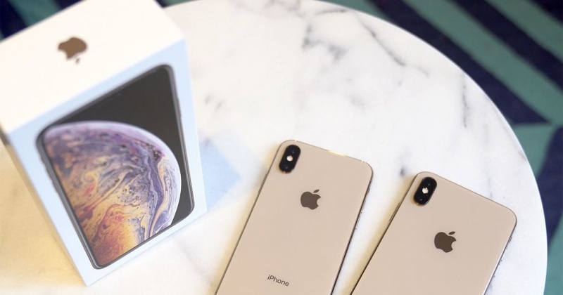 cách xài 2 sim trên iphone xs max