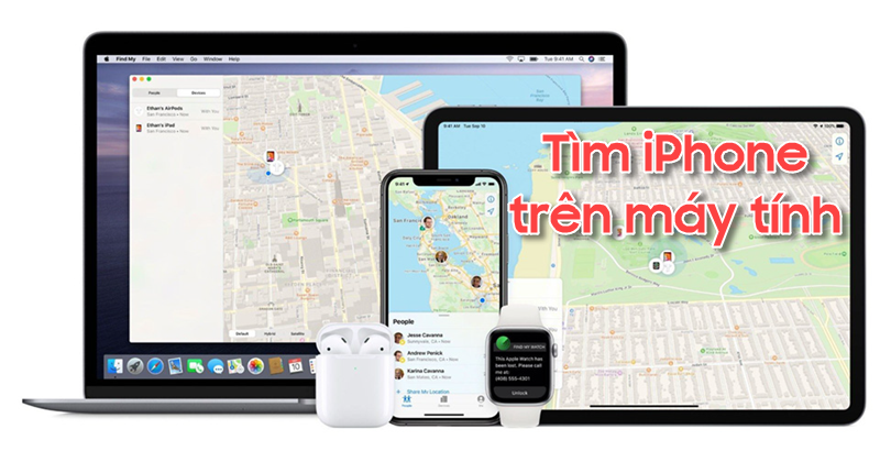 ​Hướng dẫn cách tìm iPhone trên máy tính dễ dàng