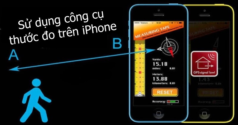 Hướng dẫn sử dụng công cụ thước đo trên iPhone