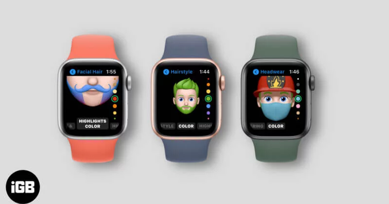 Hướng dẫn sử dụng Memoji trên Apple Watch trong watchOS 7