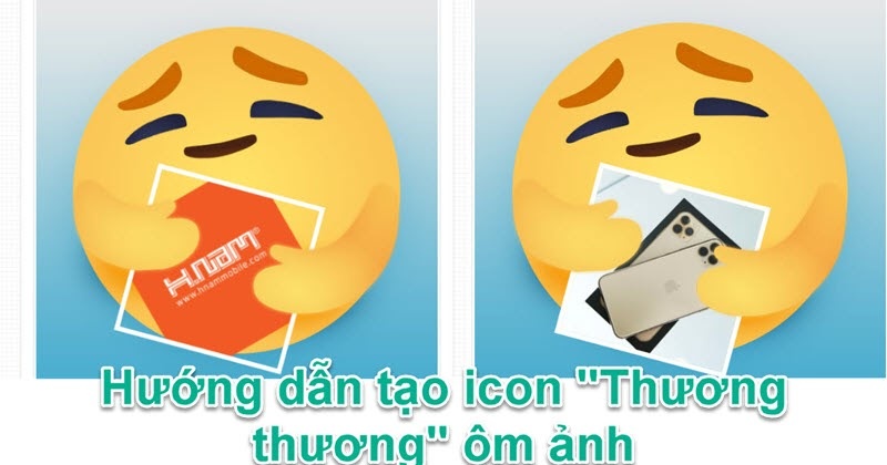 Hướng dẫn tạo icon Thương Thương ôm bất cứ gì một cách dễ dàng