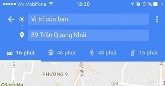 Không lo tắc đường với tiện ích mới trên ứng dụng bản đồ Google Maps