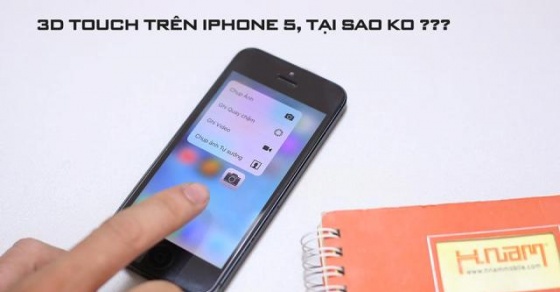 Mang chức năng 3D Touch của iPhone 6s lên các máy iPhone đời cũ