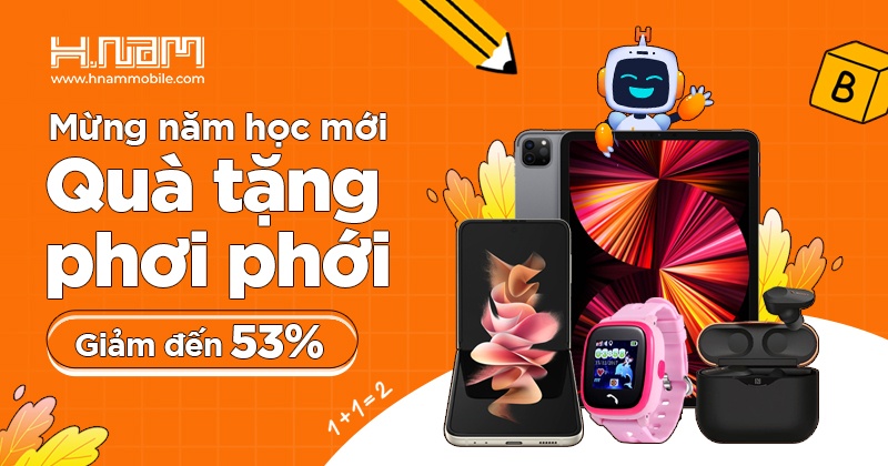 MỪNG NĂM HỌC MỚI - QUÀ TẶNG PHƠI PHỚI