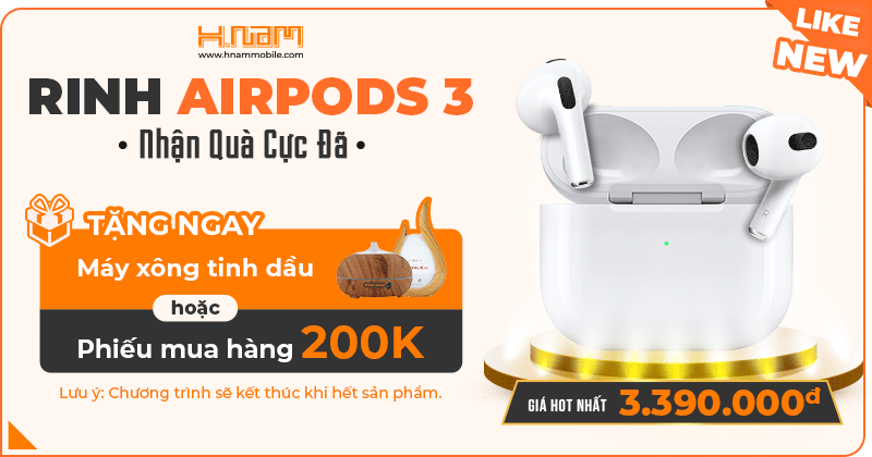 RINH AIRPODS 3 (Like New) - NHẬN QUÀ CỰC ĐÃ