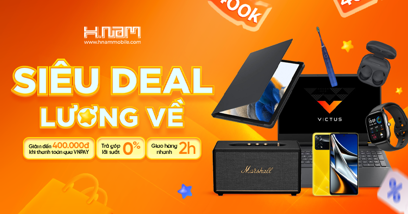 SIÊU DEAL LƯƠNG VỀ - GIÁ HỜI THÍCH MÊ