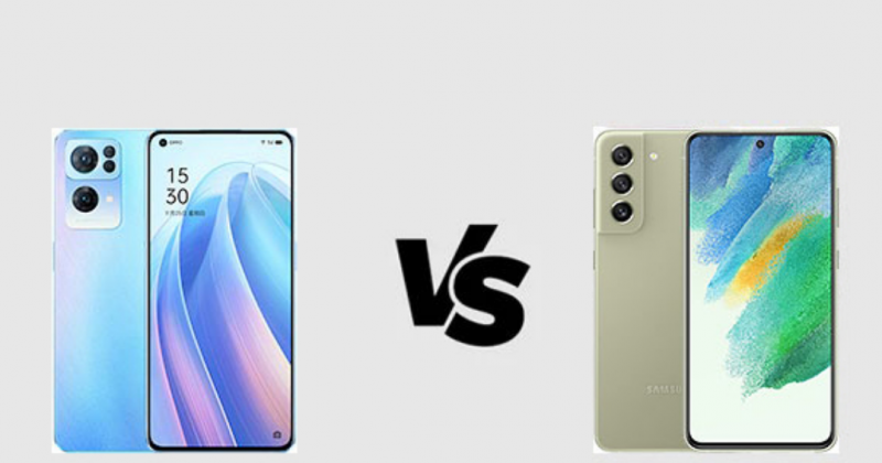 So sánh Samsung Galaxy S21 FE vs OPPO Reno7 Pro