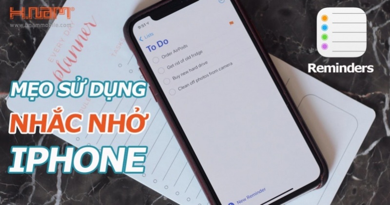 Tăng năng suất công việc với ứng dụng nhắc nhở trên iOS 14