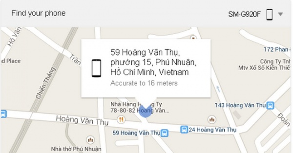 Tìm điện thoại bỏ quên bằng Google Maps, tránh bị kẻ gian lấy mất