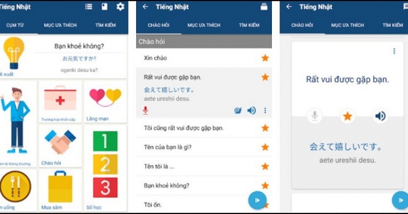 Tổng hợp 20 App học tiếng Nhật chuẩn như người bản địa - Miễn phí 100%