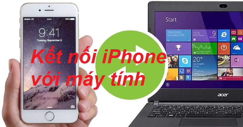 Tổng hợp cách kết nối iPhone với máy tính cực đơn giản