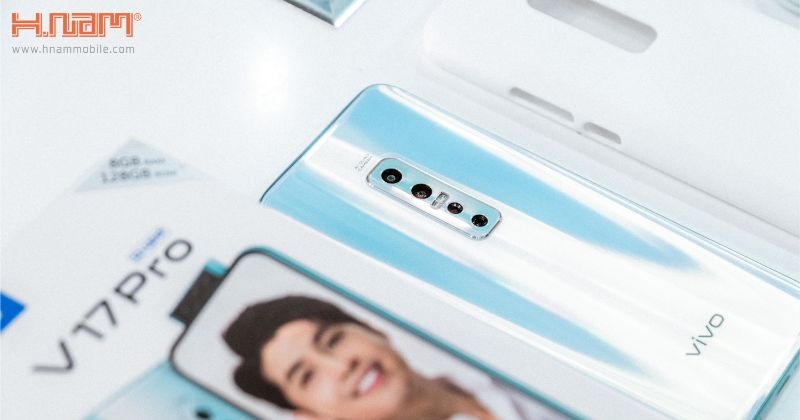 Trên tay Vivo V17 Pro: 6 camera, sạc nhanh 18W giá 9.9 triệu