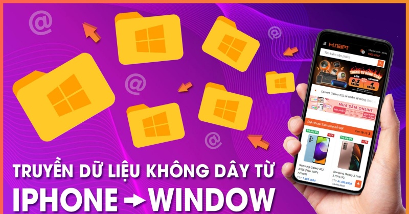 Truyền dữ liệu qua iPhone không cần dùng dây!!!