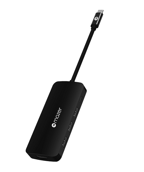 Bộ chia cổng Mazer Type-C Multiport 5in1 (UC2MULTI4050)
