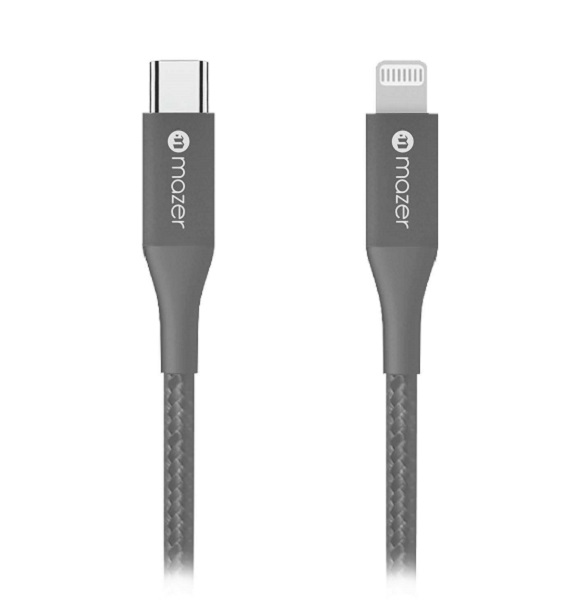 Cáp Mazer Alu.Dura.Tek II USB-C to Lightning PD 18W (KS-A88C) 1m2