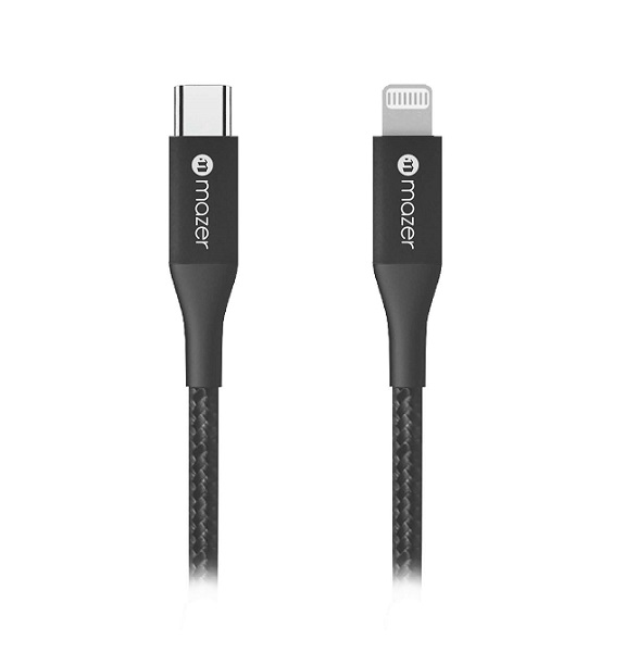 Cáp Mazer Alu.Dura.Tek II USB-C to Lightning PD 18W (KS-A88C) 1m2