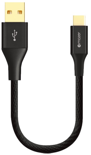 Cáp Mazer Alu.Dura.Tek USB-A to C (KS-AC123) 20cm