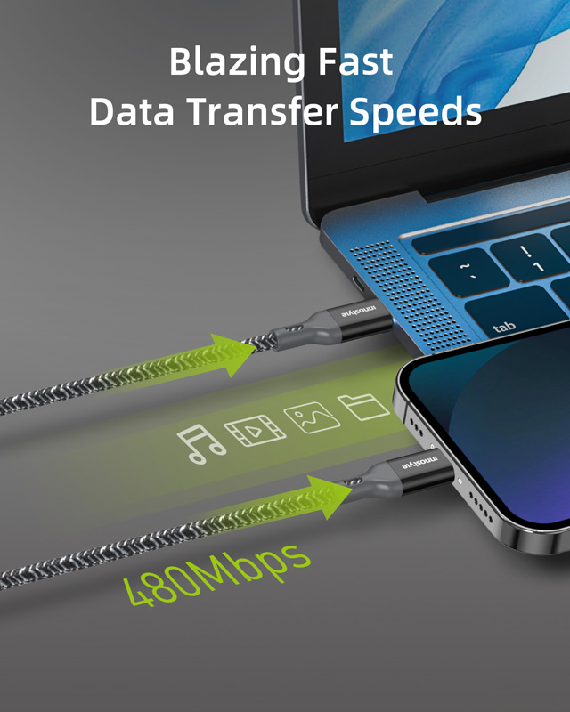 Cáp Innostyle USB-C to Lightning 1m5 (ICL150AL)