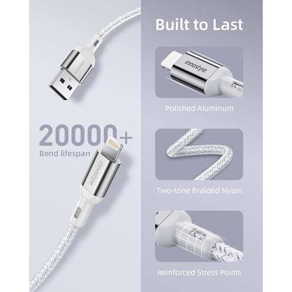 Cáp Innostyle PowerFlex Lightning MFI 1.5M (IAL150)