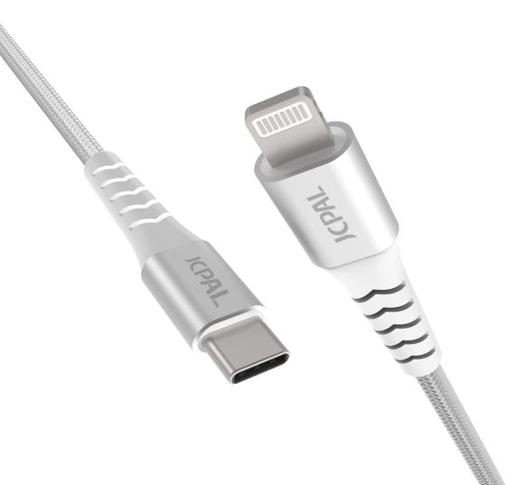 Cáp Jcpal Type-C to Lightning 18W (1m) 