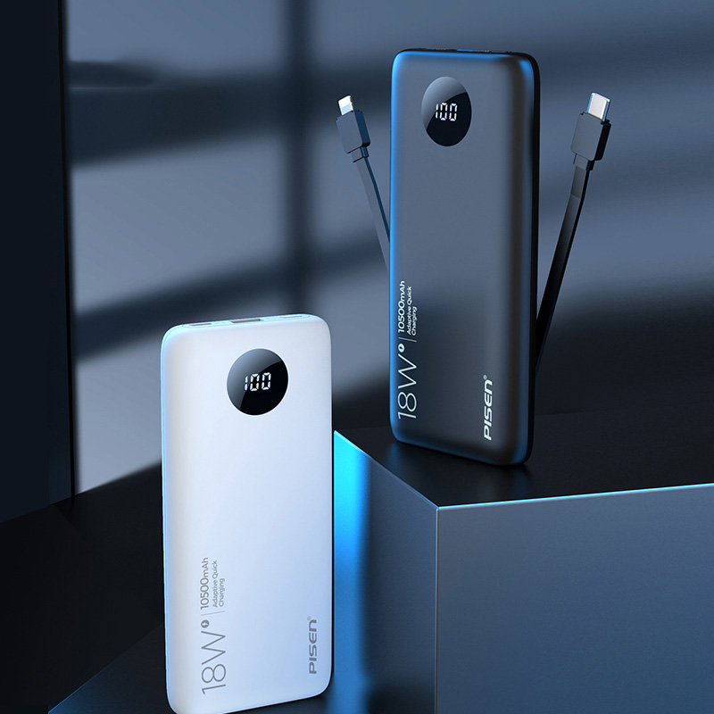 Pin dự phòng Pisen Quick PowerFo QP18 10500mAh (TS-D296)