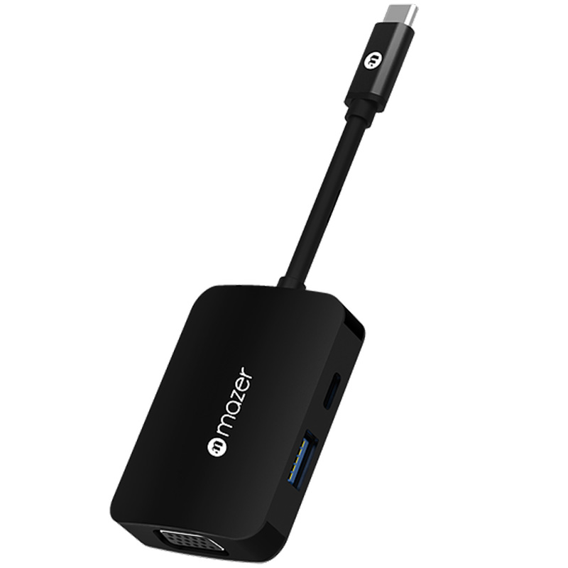 Bộ Chia Cổng Mazer Type-C Multiport 4in1 (UC2MULTI4040)