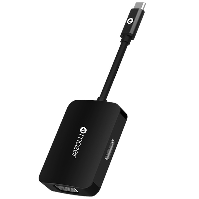 Bộ Chia Cổng Mazer Type-C Multiport 4in1 (UC2MULTI4040)