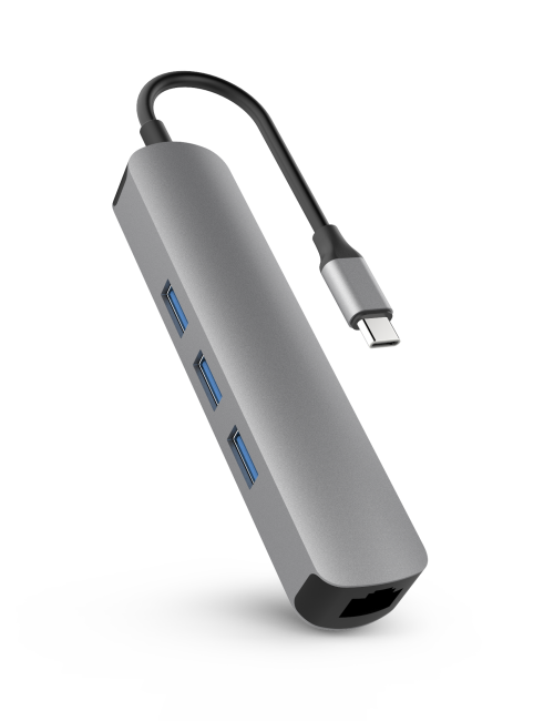 Bộ chia cổng HyperDrive Type-C 6 in 1 HDMI 4K (HD233B)