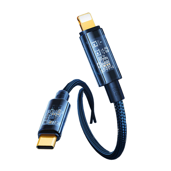 Cáp Pisen Quick Ice Crystal PD USB-C to Lightning Explorer 1200mm (C-TC01-1200)