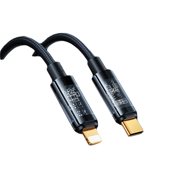 Cáp Pisen Quick Ice Crystal PD USB-C to Lightning Explorer 1200mm (C-TC01-1200)