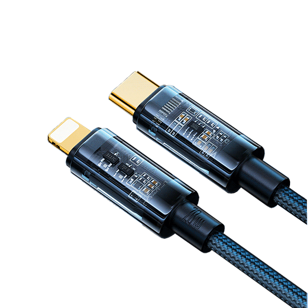 Cáp Pisen Quick Ice Crystal PD USB-C to Lightning Explorer 1200mm (C-TC01-1200)