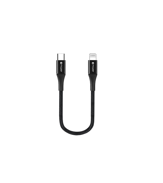 Cáp Mazer Alu.Dura.Tek II USB-C to Lightning PD 30W (C2L-92) 12cm
