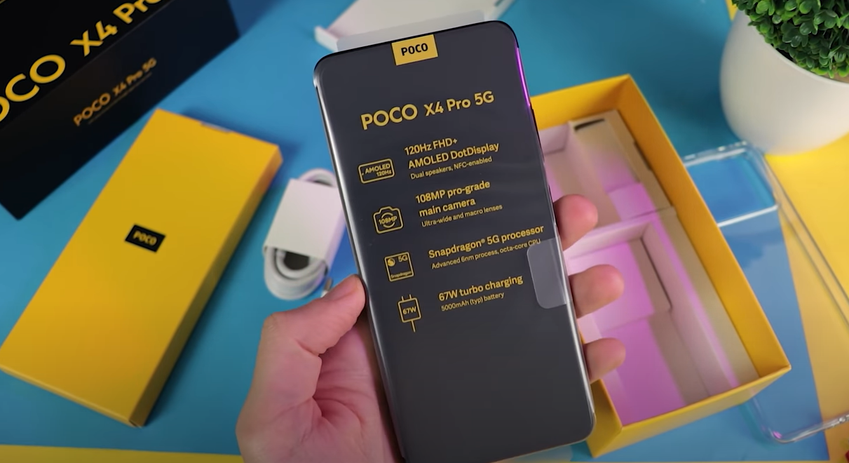 Xiaomi POCO X4 Pro 5G 128GB RAM 6GB